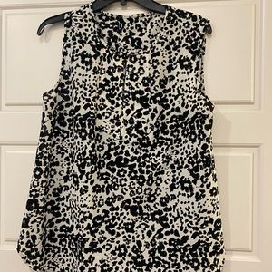 Jcrew leopard blouse